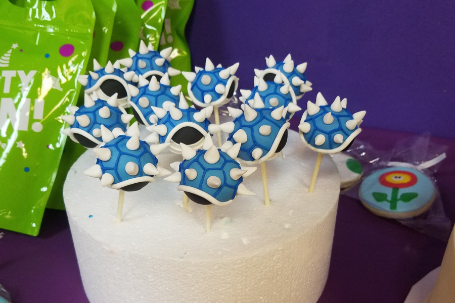 Cake Pops at Pump It Up Party